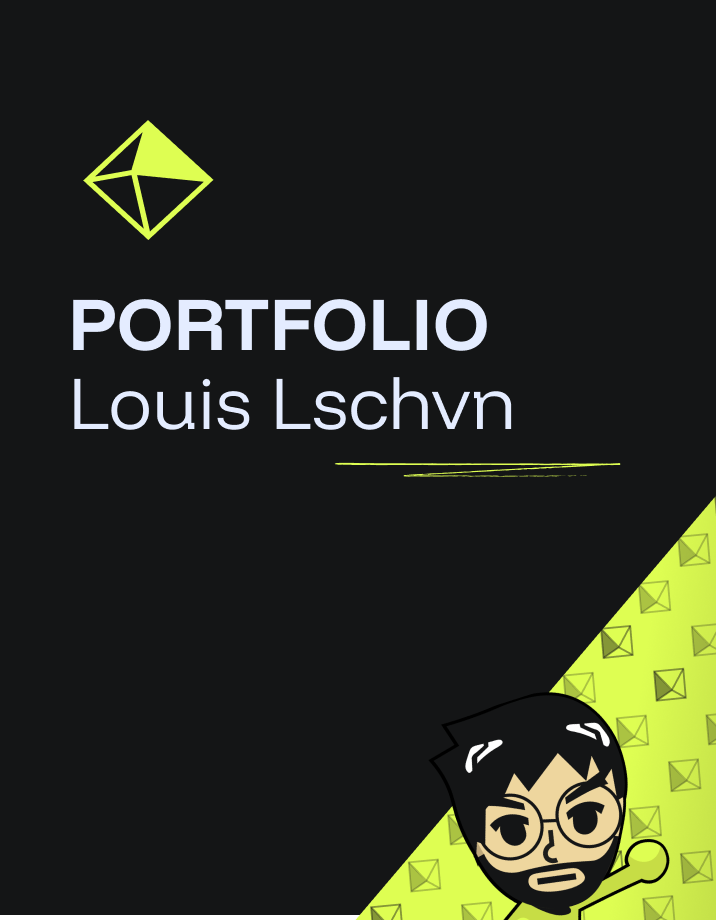 Image 1 du projet PORTFOLIO LOUIS LSCHVN